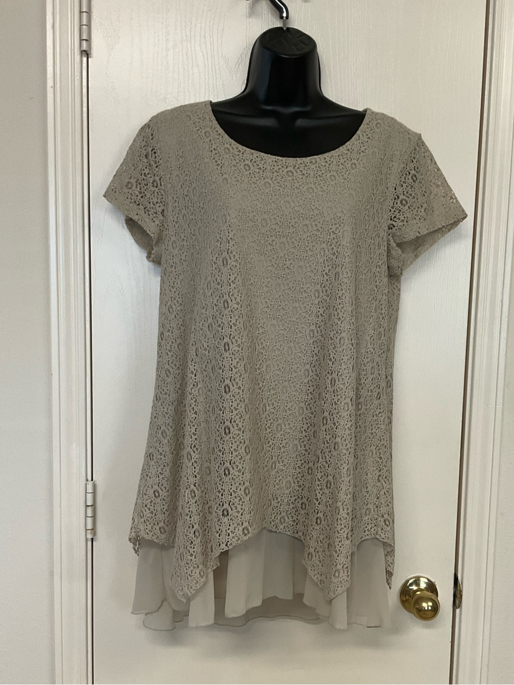 Style&co. Lace Overlay Tunic
